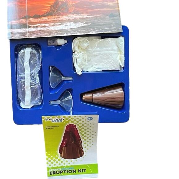 Discovery Kids Ultimate Volcano Eruption Kit, School Science Project, STEM - Picture 4 of 7